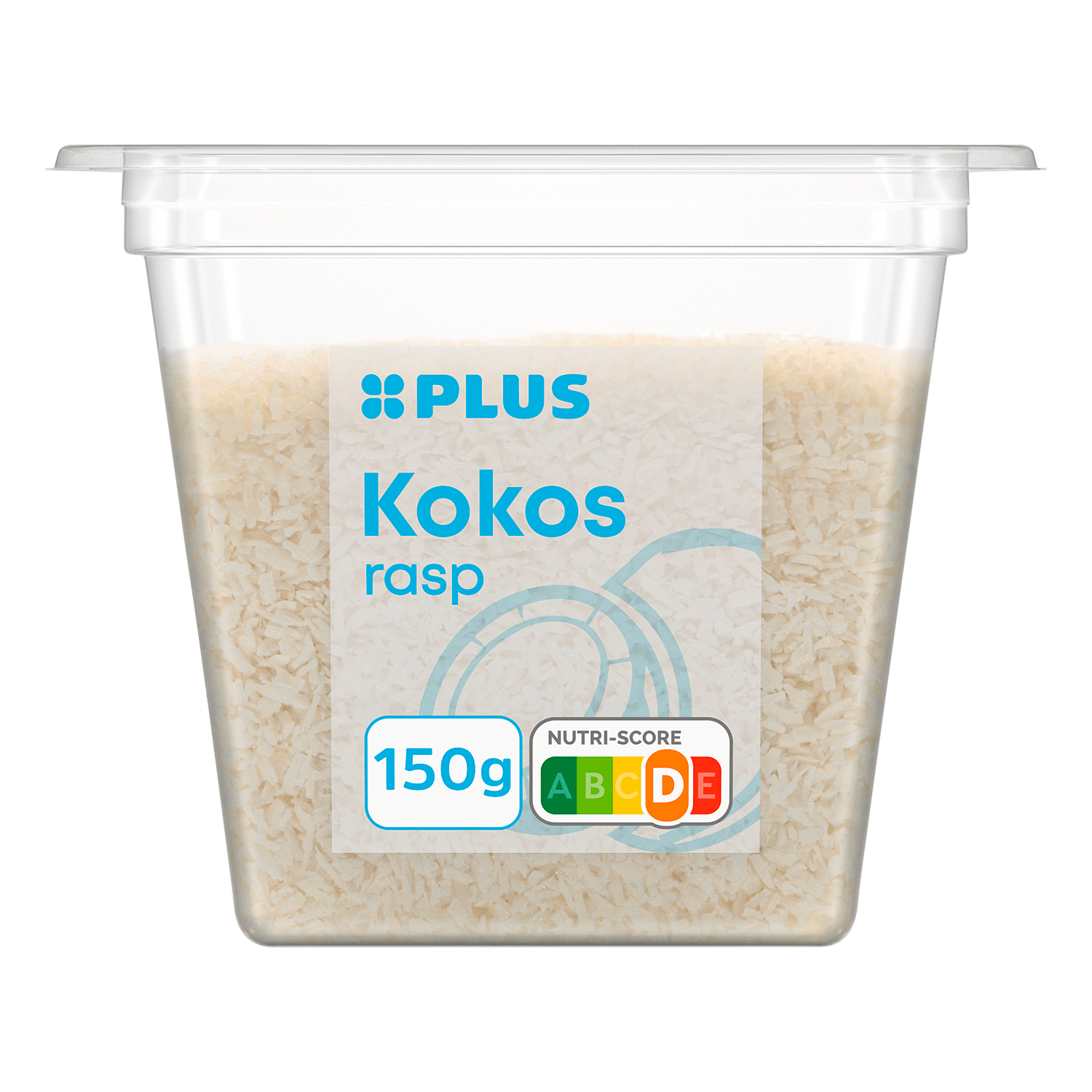 PLUS Kokosrasp Pot 150 g