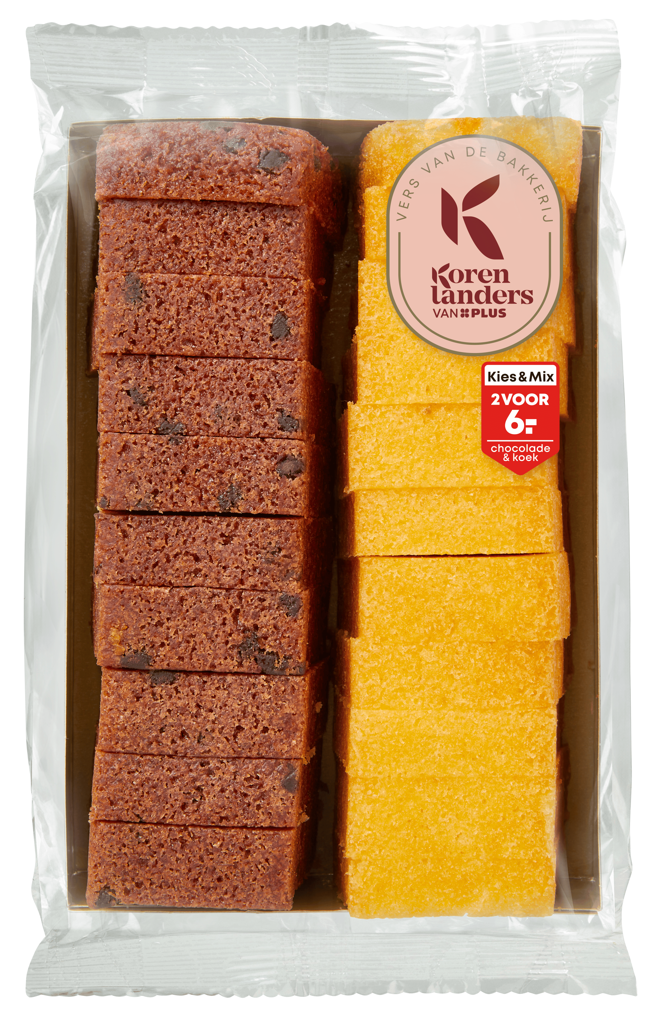 PLUS Korenlanders Duo minicake Bakje 280 g