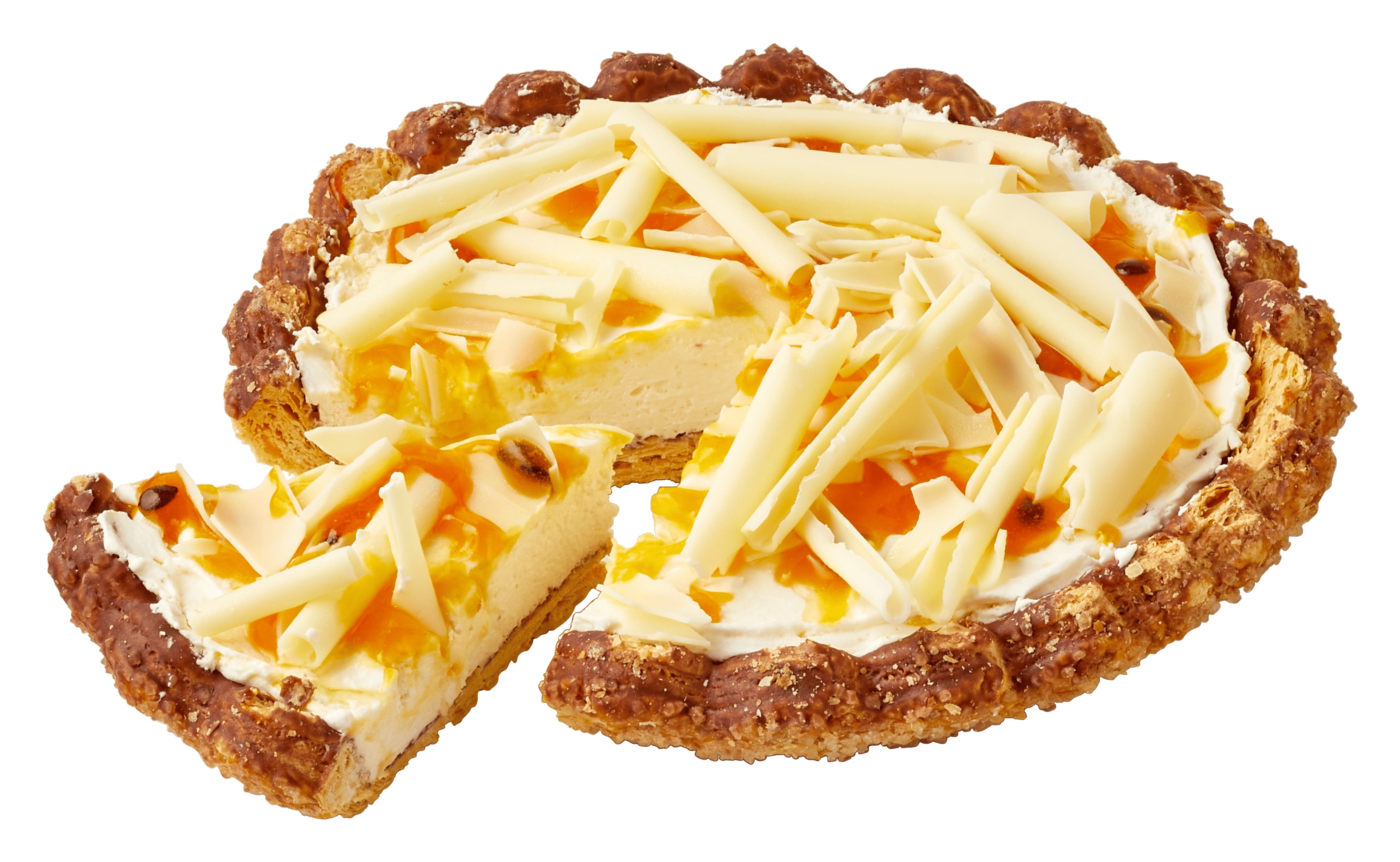 PLUS Korenlanders Passie witte choco schelptaart