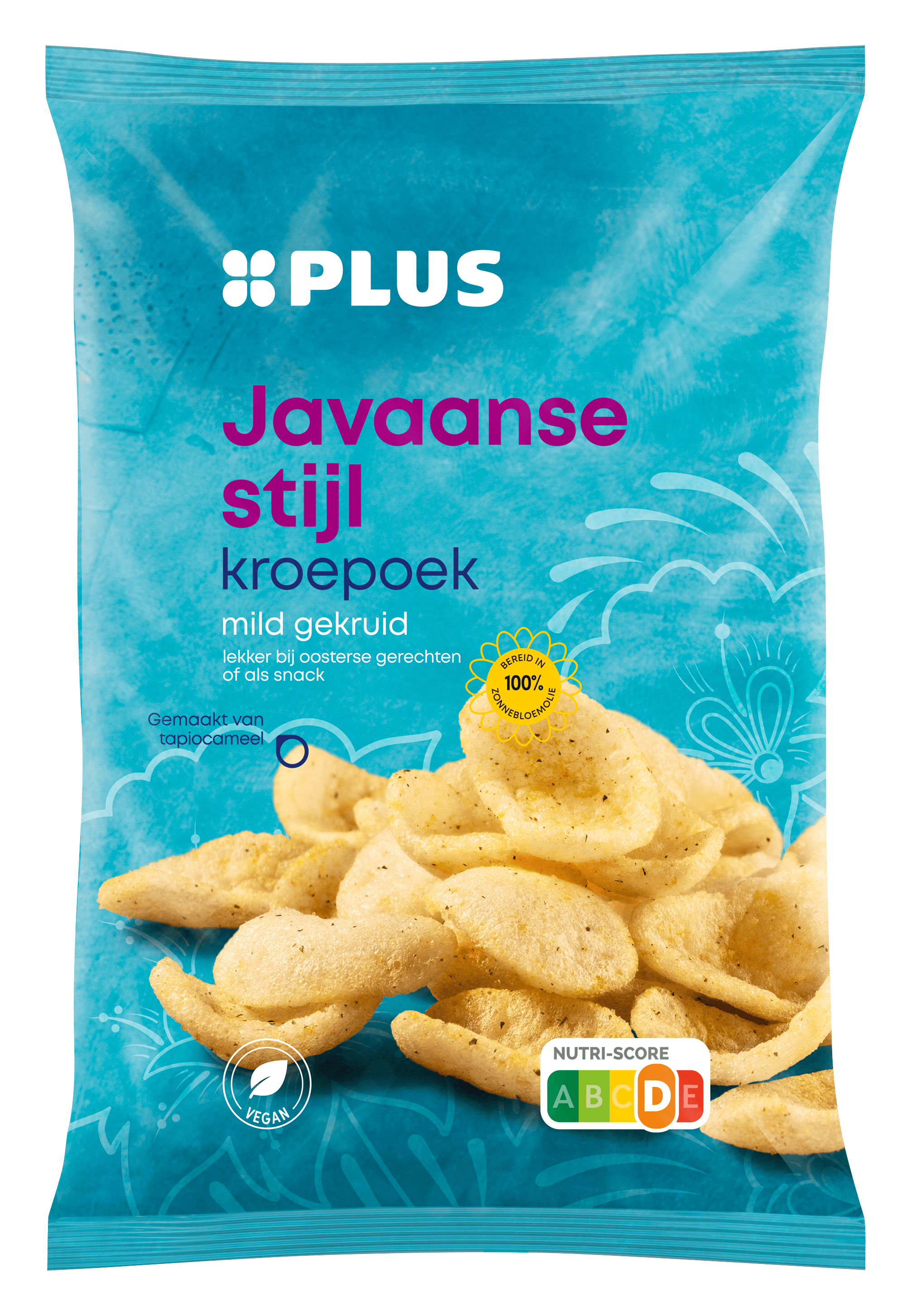 PLUS Kroepoek Javaanse stijl Zak 100 g
