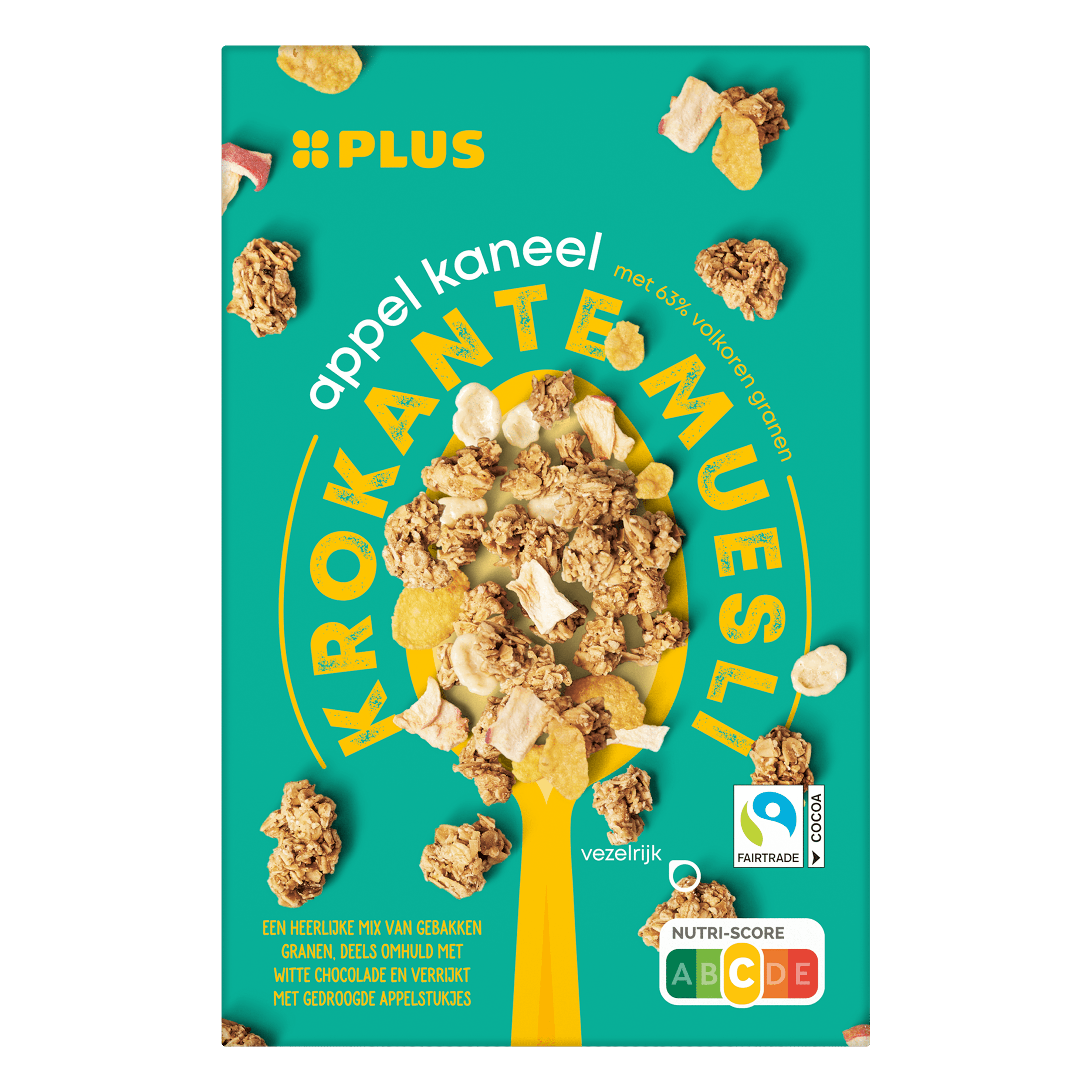 PLUS Krokante muesli appel kaneel Doos 400 g