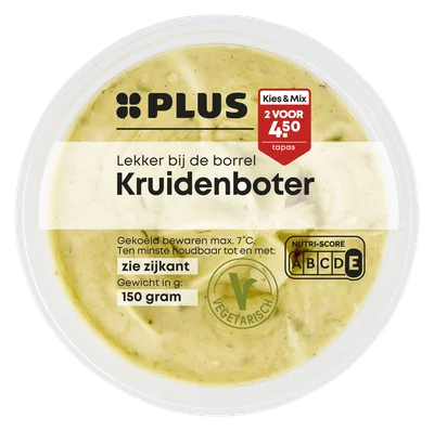 PLUS Kruidenboter Kuipje 150 g
