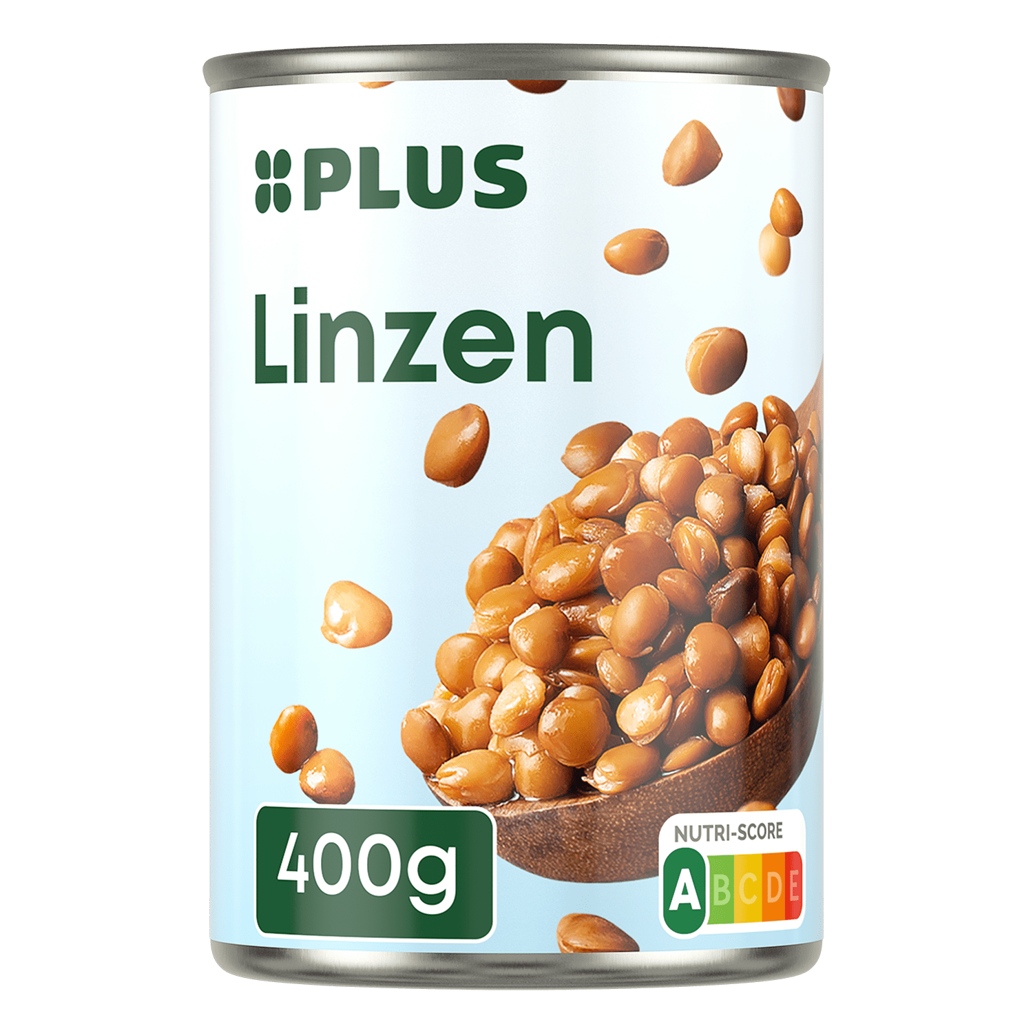 PLUS Linzen Blik 400 g