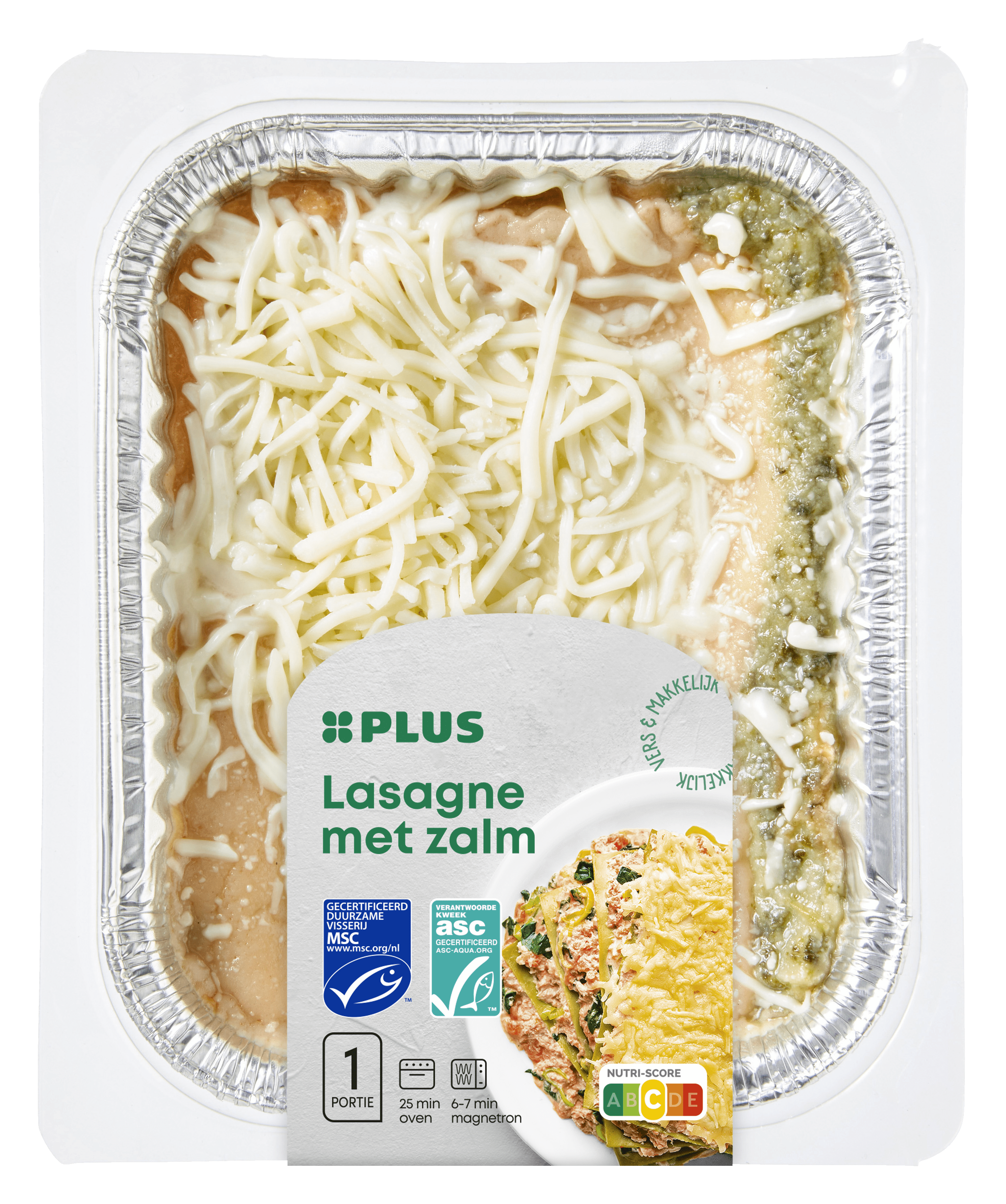 PLUS Lasagne zalm