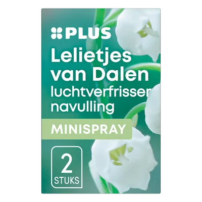 PLUS Luchtverfrisser minispray lelie navul