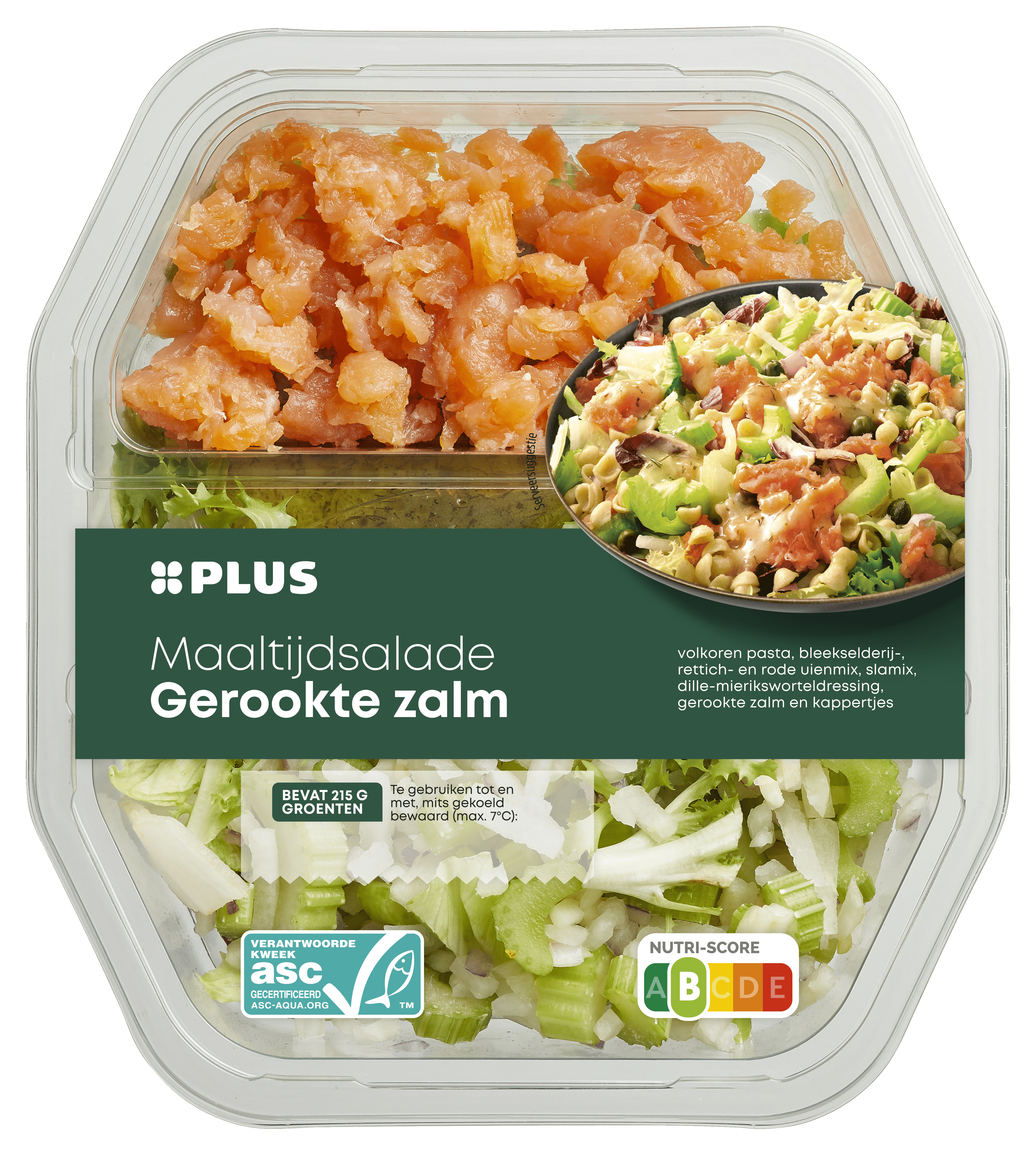 PLUS Maaltijdsalade Zalm