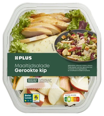 PLUS Maaltijdsalade Gerookte kip
