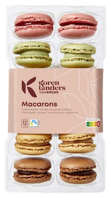 Feestelijk PLUS Macarons Doos 12 st