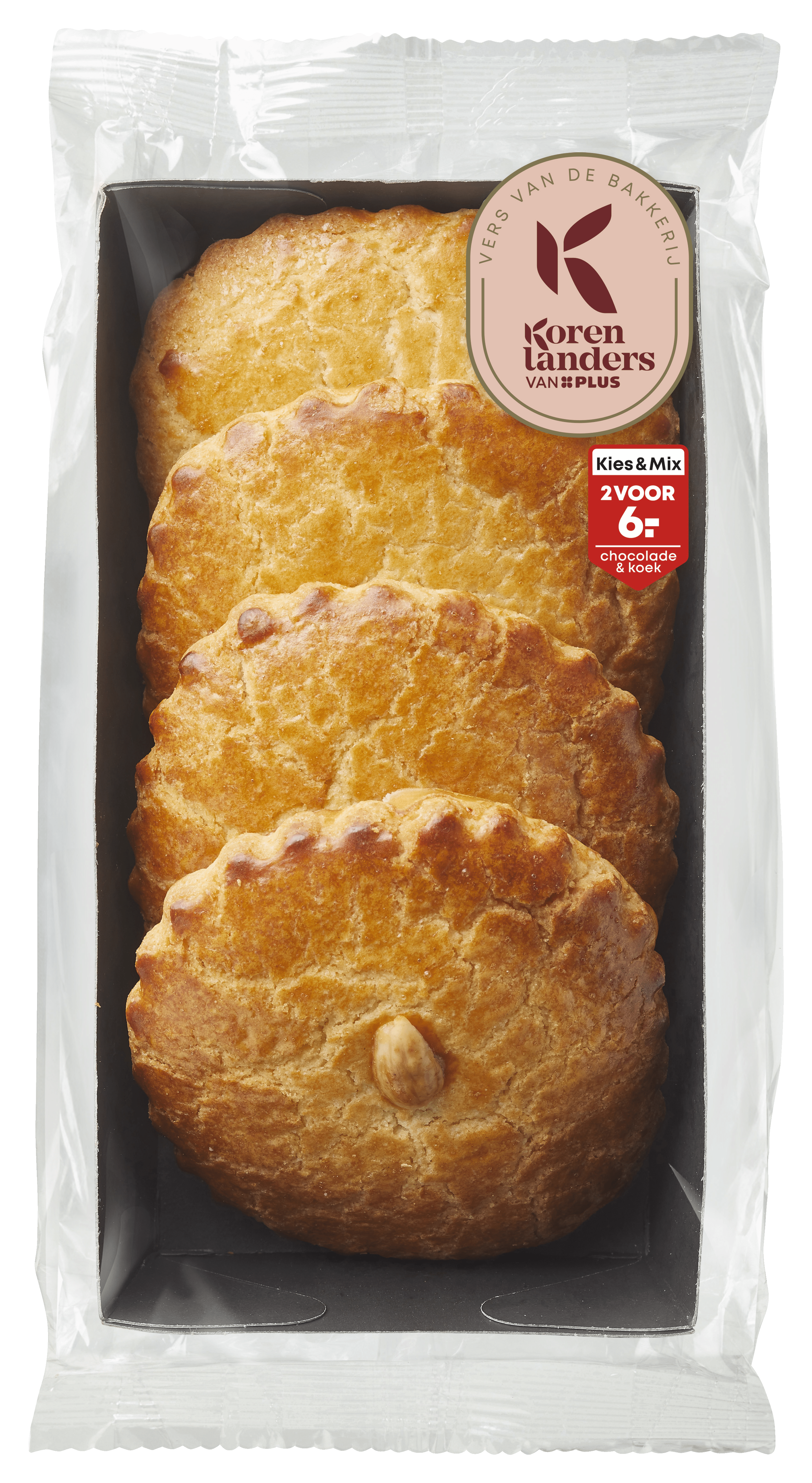 PLUS Korenlanders Gevulde koeken Bakje 330 g