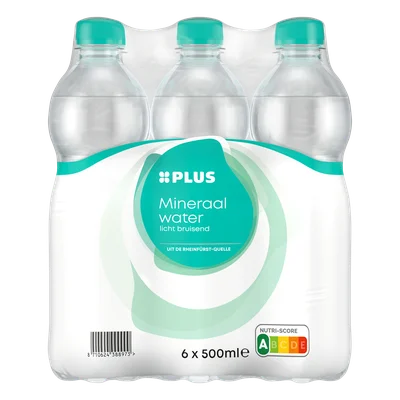 PLUS Mineraalwater licht bruisend Krimp 3000 ml