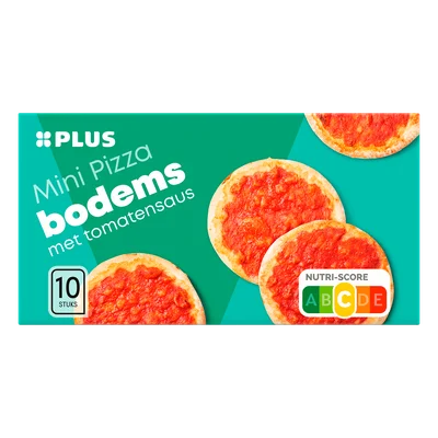 PLUS Mini pizzabodems Doos 305 g