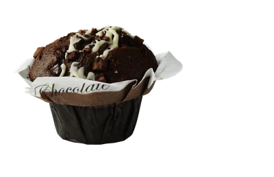 PLUS Triple Chocolate Muffin Fairtrade Stuk 1 st