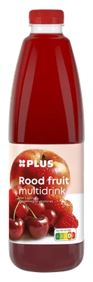 PLUS Multivitamine rood fruit Fles 1500 ml