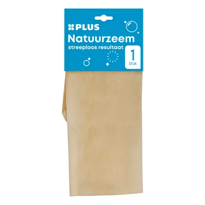 PLUS Natuurzeem Stuk 1 st