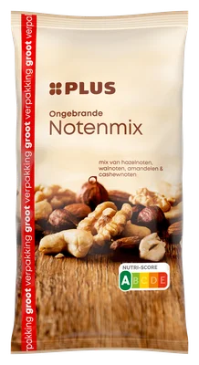 PLUS Notenmix ongebrand ongezouten Stazak 500 g