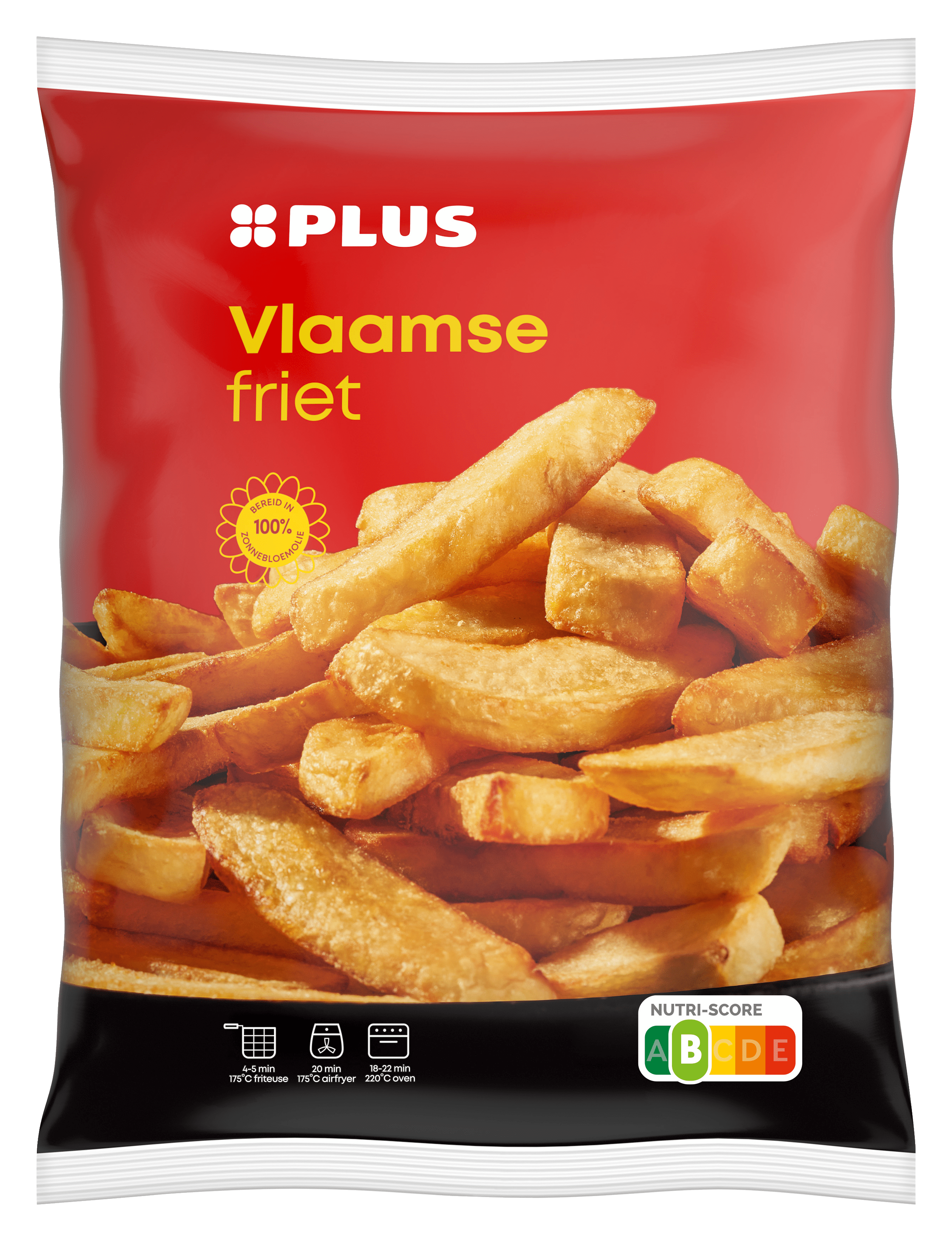 PLUS Vlaamse frites Zakje 1000 g