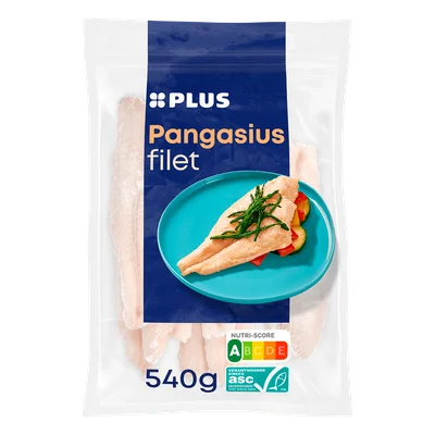 PLUS Pangasius Zak 540 g