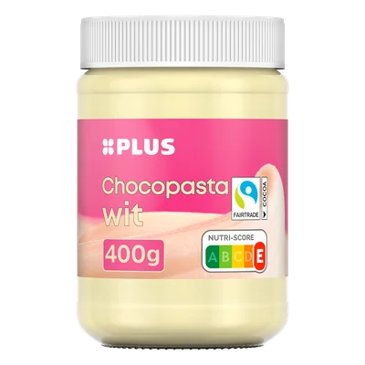 PLUS Witte chocoladepasta Fairtrade