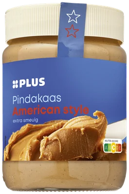 PLUS Pindakaas American style