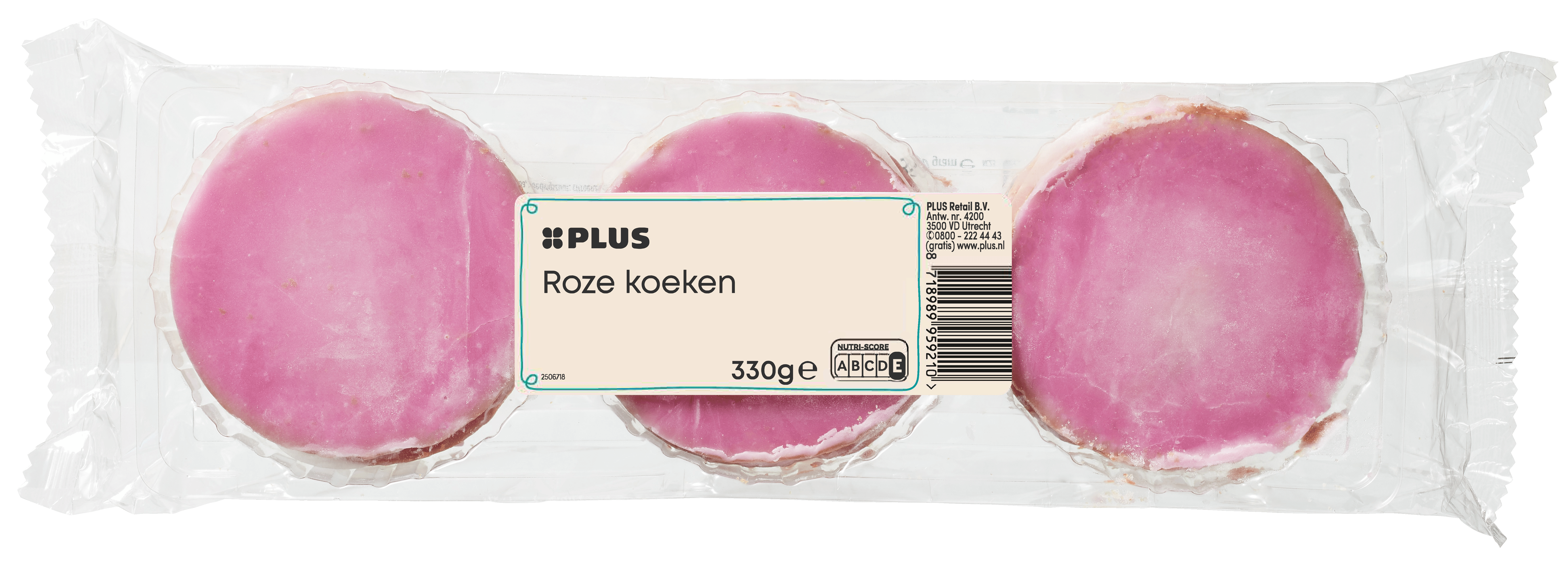 PLUS Roze koeken