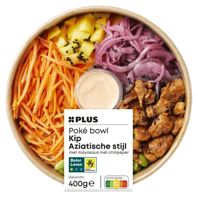 PLUS Poké bowl Aziatische kip