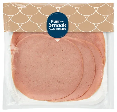 PLUS Puur van smaak Ardenner boterhamworst 120 gram