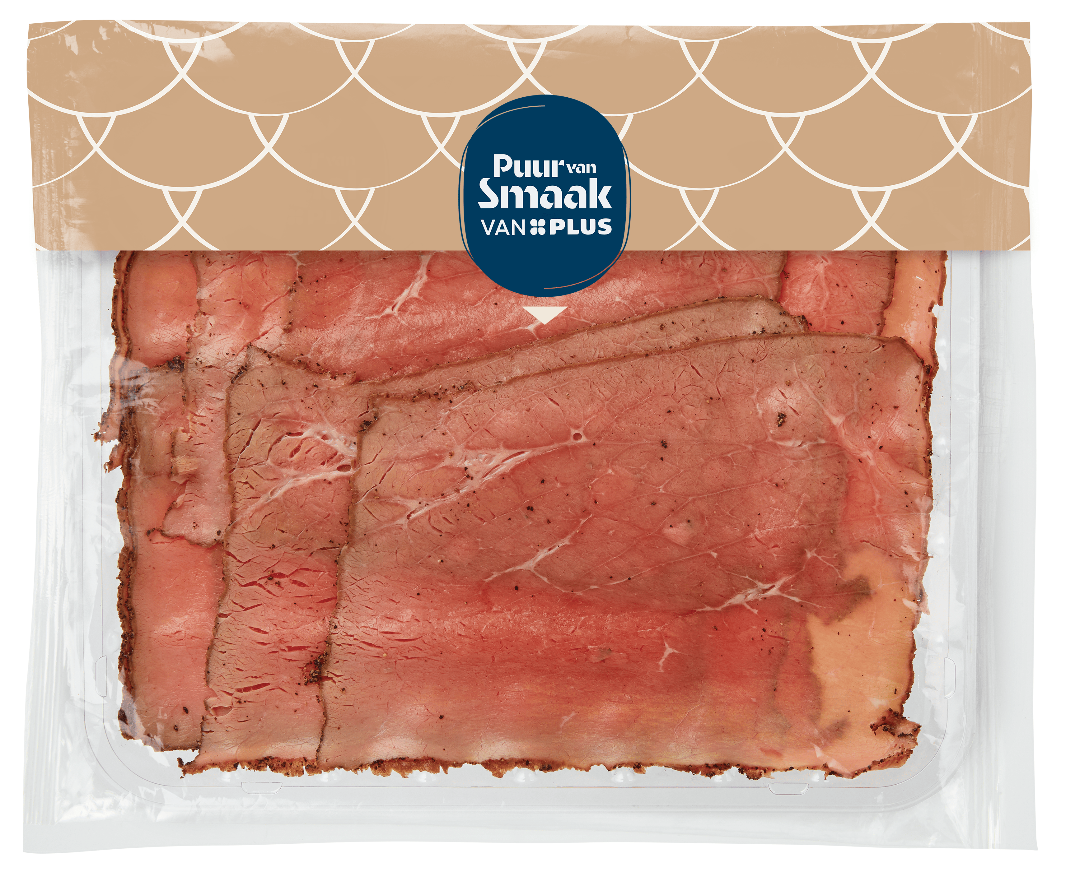 PLUS Puur van smaak rosbief peper