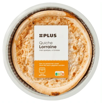 PLUS Quiche Lorraine Tray 300 g