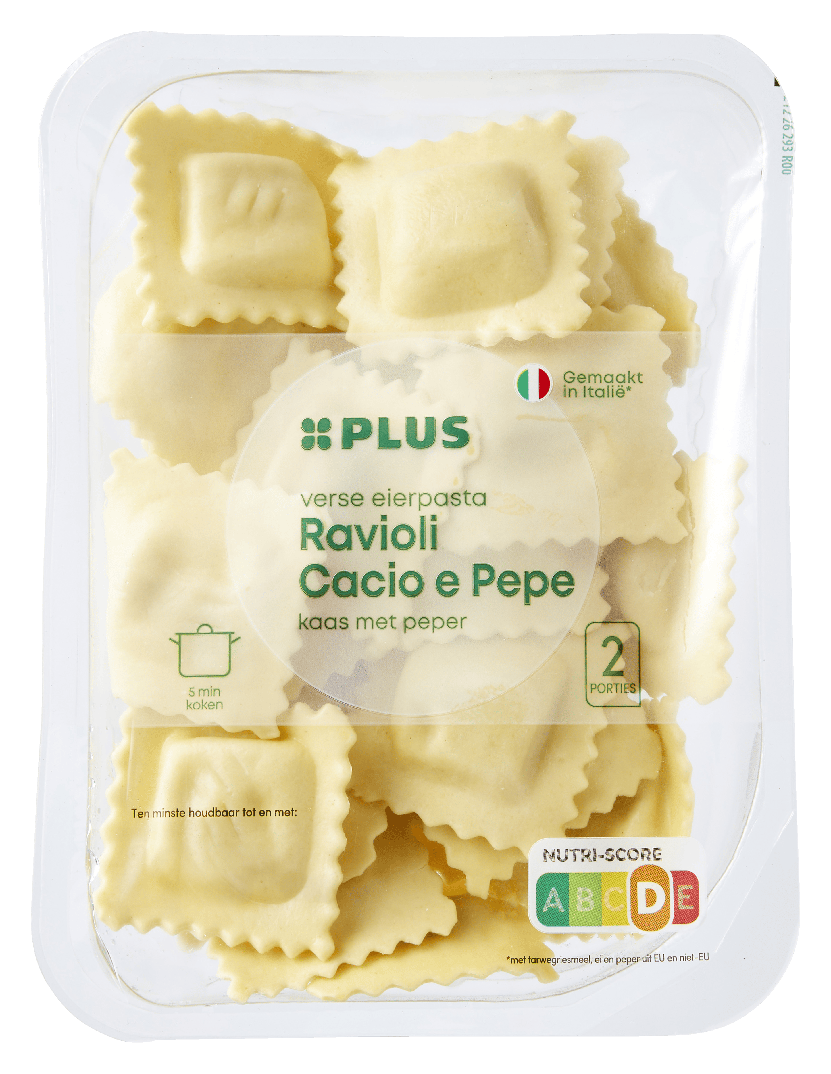 PLUS Ravioli Cacio e Pepe Blister 250 g