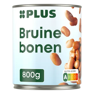 PLUS Bruine bonen Blik 800 g