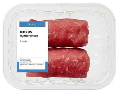 PLUS Rundervinken 2 stuks Stuk 200 g