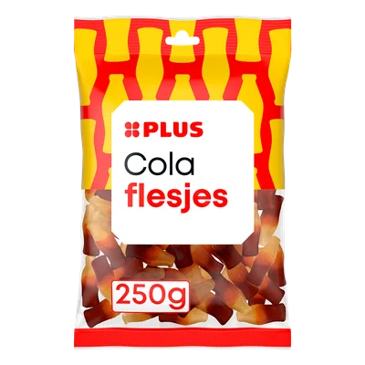 PLUS Snoep colaflesjes