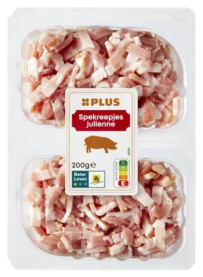 PLUS Spekreepjes julienne Tray 200 g