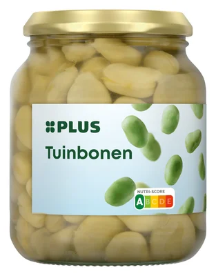 PLUS Tuinbonen Pot 340 g