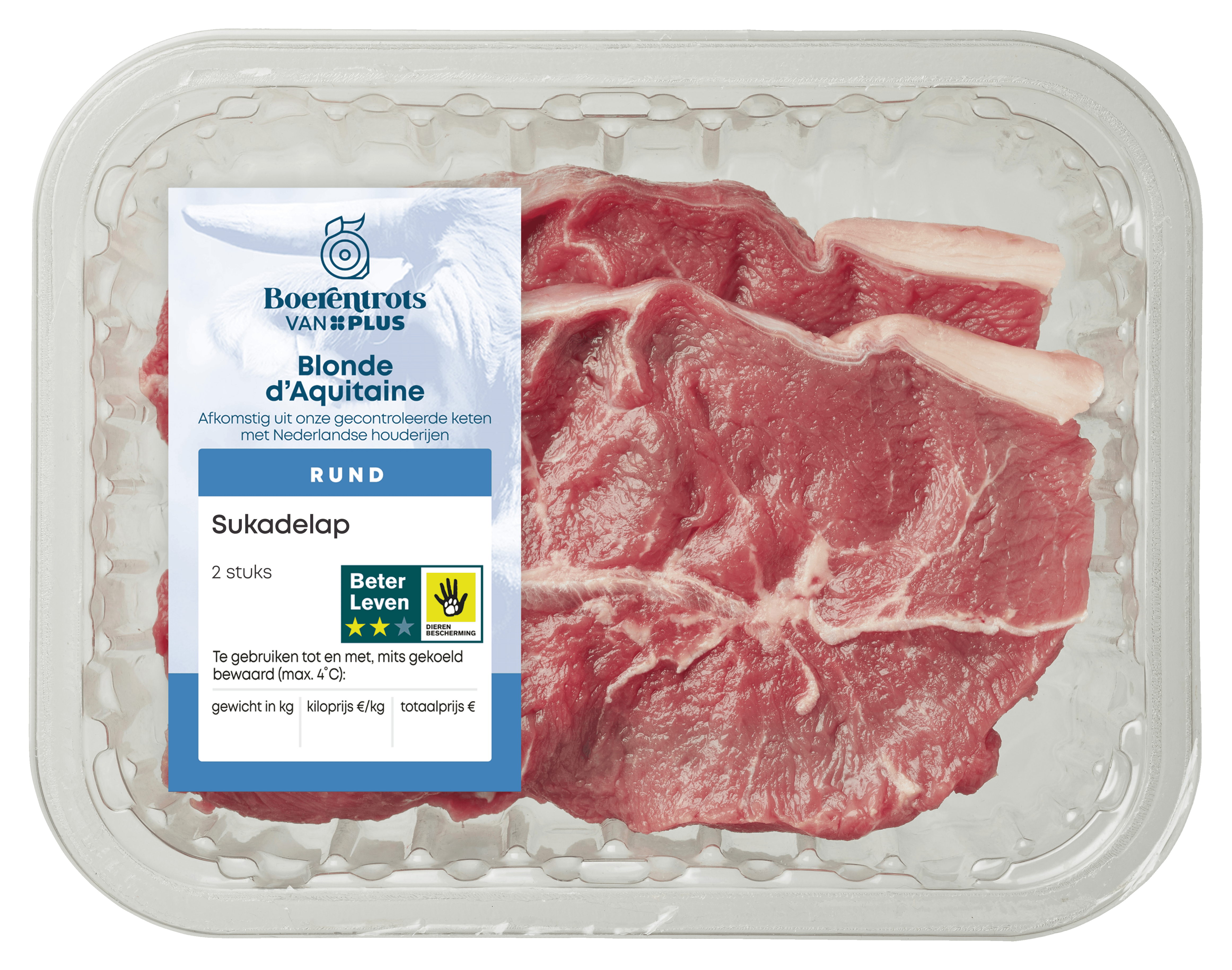 PLUS Boerentrots Sukadelap 2st 300 gram