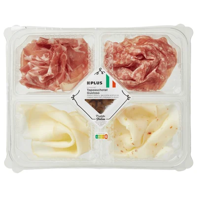 PLUS Tapasschotel Gustoso Tray 140 g