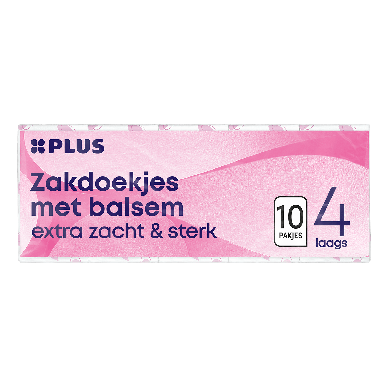 PLUS Zakdoekjes lotion 4 laags 10x Krimp 10 st