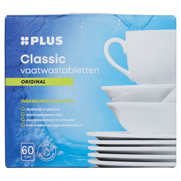 PLUS Vaatwastabletten classic