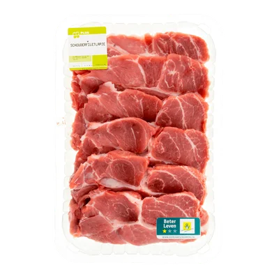 PLUS Schouderfiletlapjes 750 gram