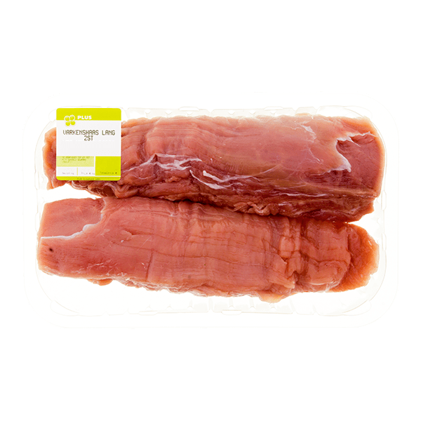 PLUS Varkenshaas lang 2 stuks 500 gram