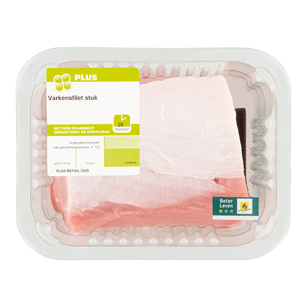 PLUS Varkensfilet 500 gram