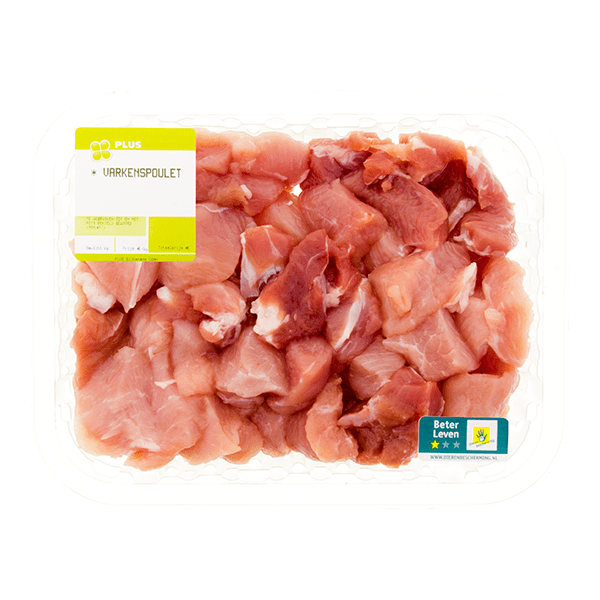 PLUS Varkens poulet 500 gram