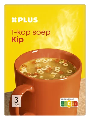 PLUS 1 kops soep Kip