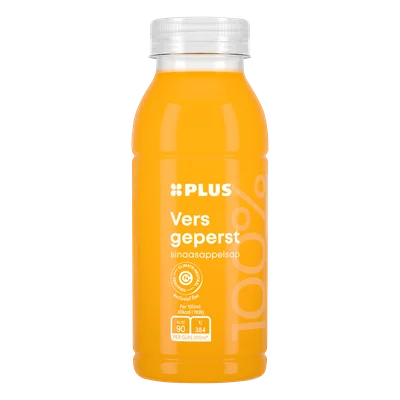 PLUS 100% zelf geperst sinaasappelsap