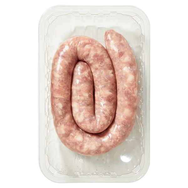 PLUS Verse worst grof 400 gram