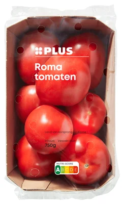 PLUS Romatomaten Mand 750 g