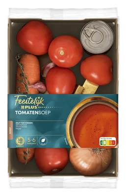 Feestelijk PLUS Verspakket tomatensoep Stuk 1 st