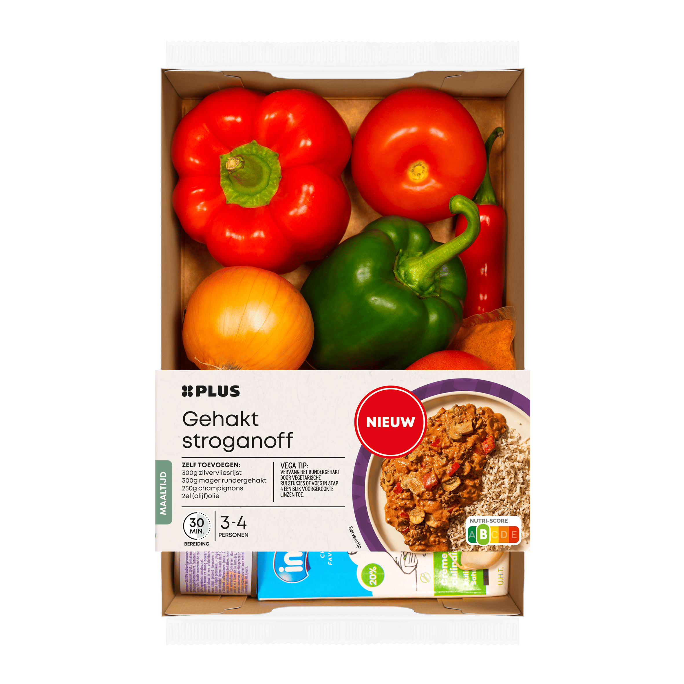 PLUS Verspakket Gehakt stroganoff