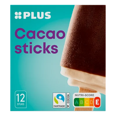 PLUS Chocosticks Doos 12 st