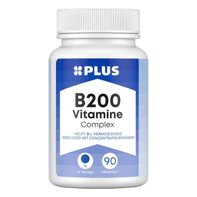 PLUS Vitamine B Complex 200% ADH Pot 90 st